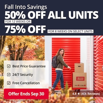 Acces Self Storage - Windsor  Promotion