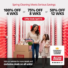 Access Storage - Windsor South Central Promotion