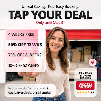 Access Storage - Windsor South Central Promotion