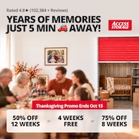 Acces Self Storage - Windsor  Promotion